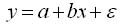 линейное уравнение регрессии