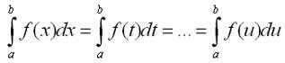 величина определенного интеграла