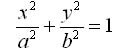 Уравнение эллиптического цилиндра 